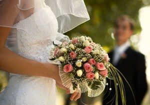 bridal bouquet(focus on the flowers,special photo f/x)