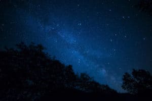 Wonderful night sky and blanket of stars